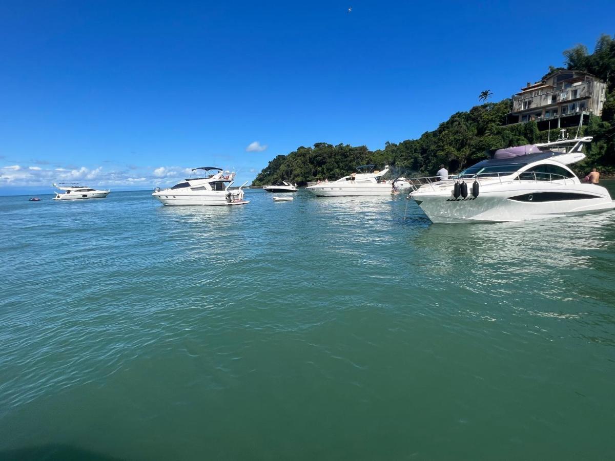 Apartamento Impecavel Completo Proximo A Praia Com Barco Opcional Γκουαρούχα Εξωτερικό φωτογραφία