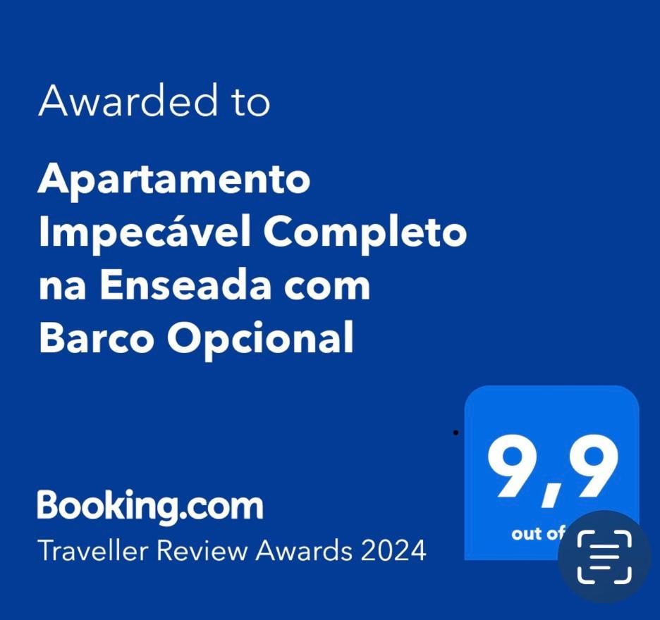Apartamento Impecavel Completo Proximo A Praia Com Barco Opcional Γκουαρούχα Εξωτερικό φωτογραφία